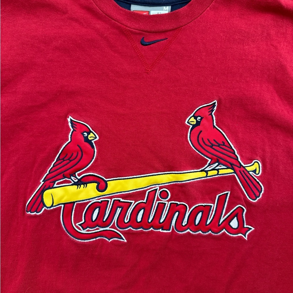 Vintage Nike St Louis Cardinals Men’s Red T-Shirt Size Medium‎ Y2K Team Nike MLB
